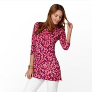 Lilly Pulitzer Anna Tunic Sweater Merino Wool